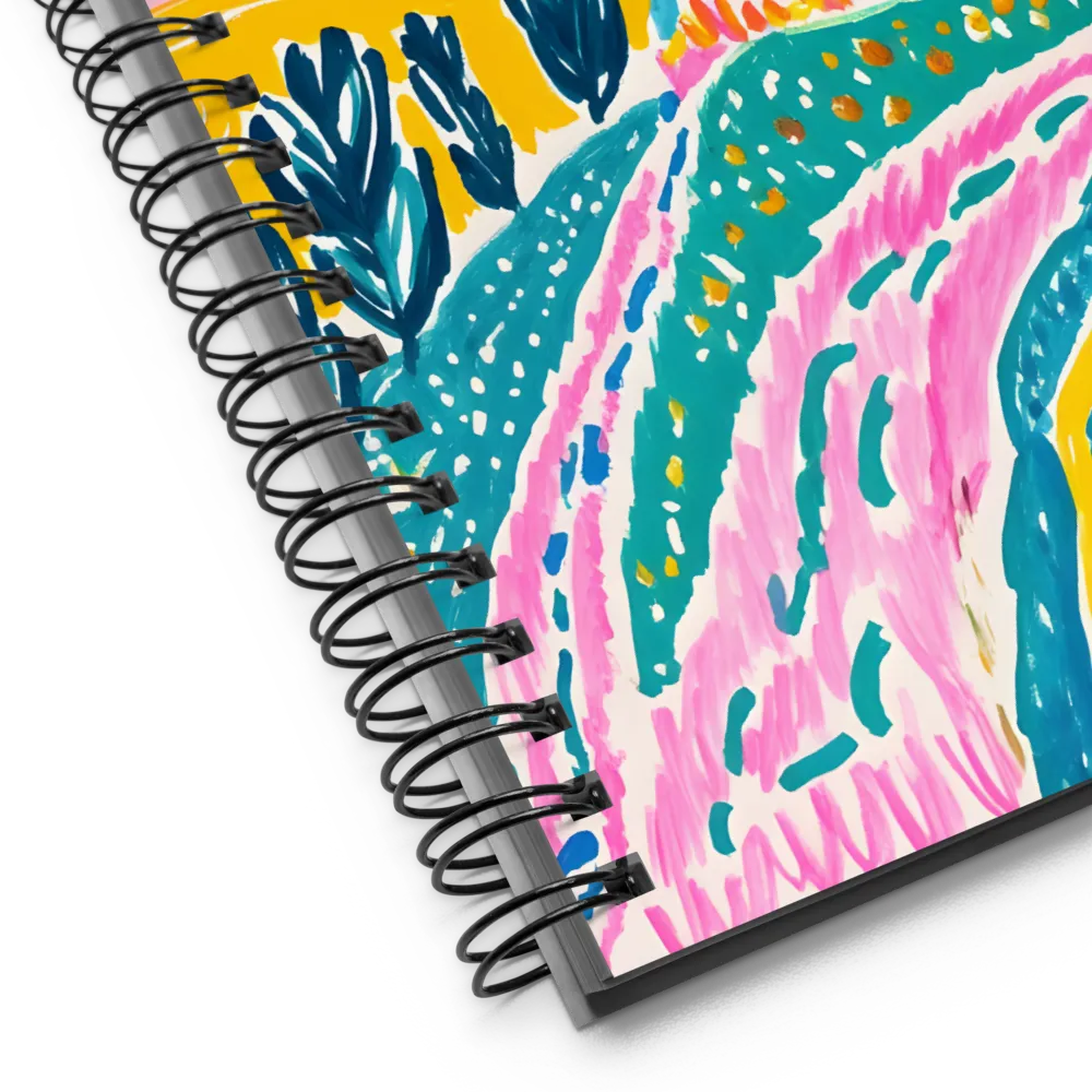 Vibrant Countryside Dreams | Spiral Notebook