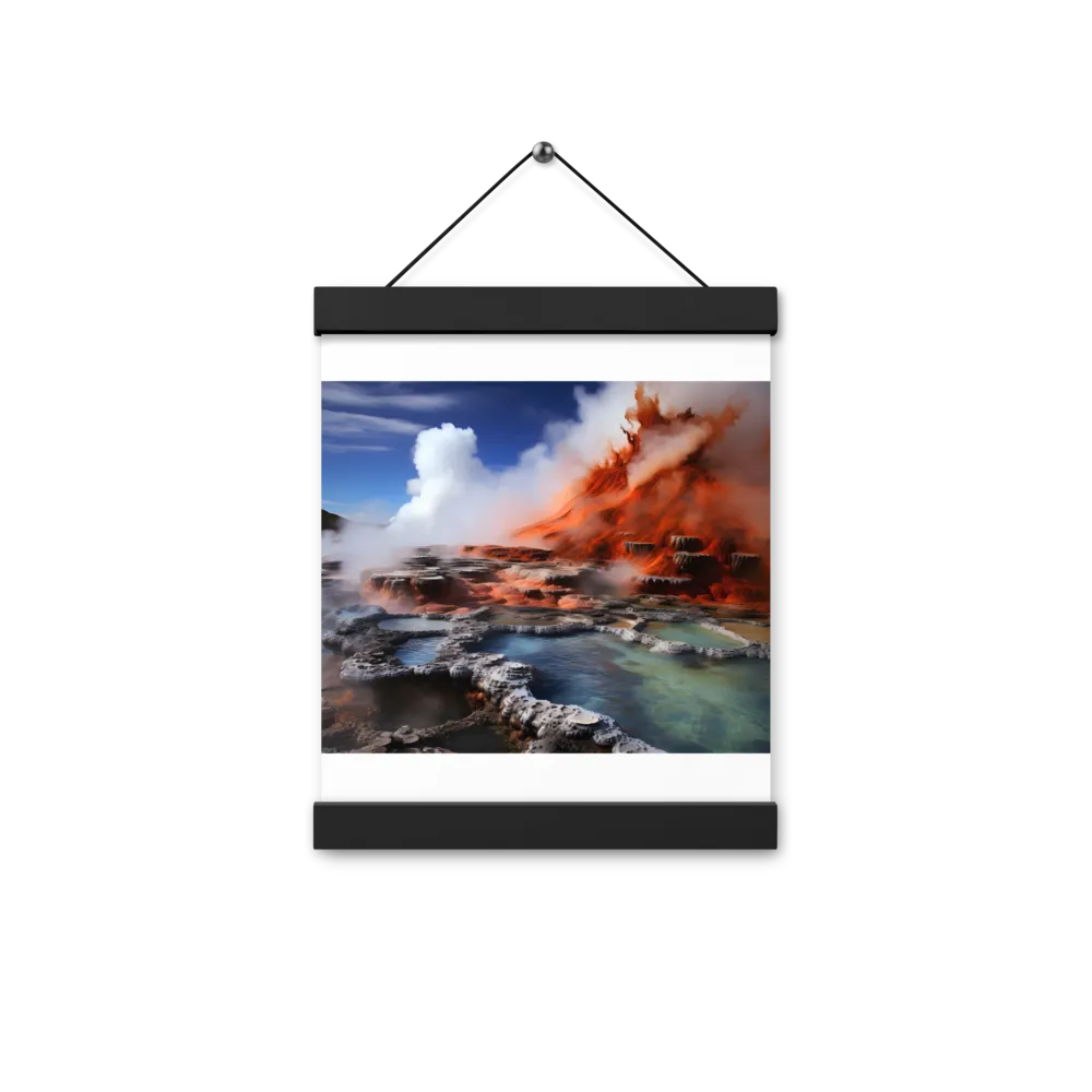 Nature's Fury: The Volcano's Expression