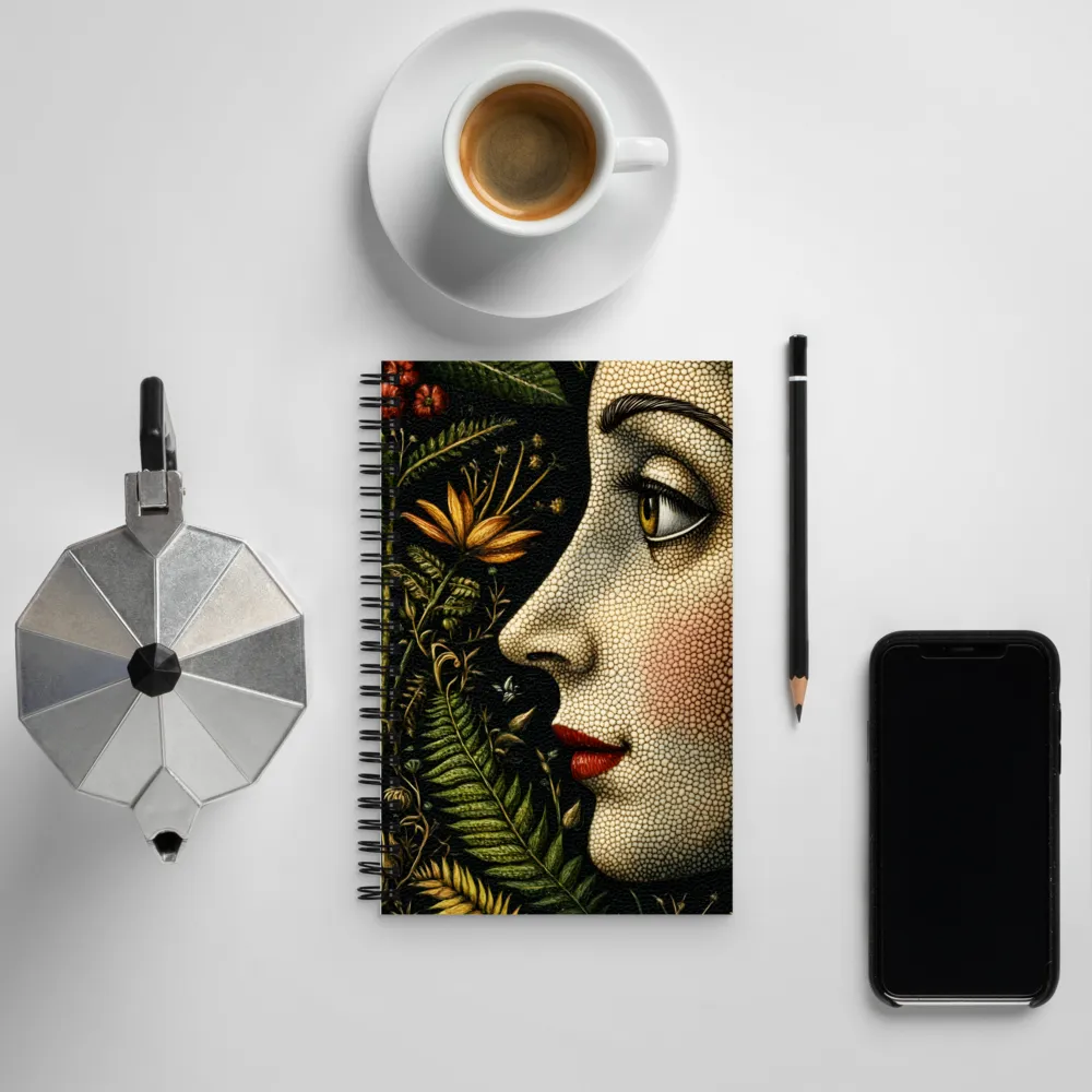 Harmony of Nature and Beauty | Spiral Notebook