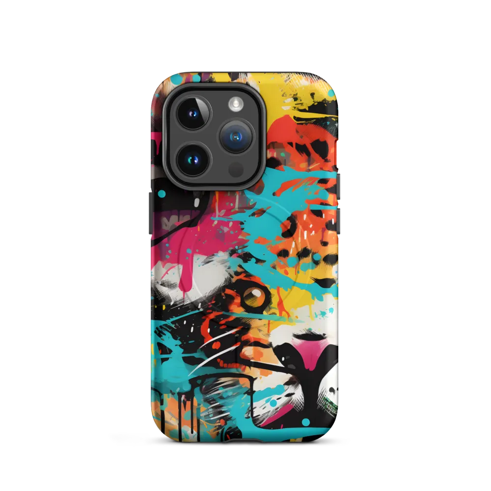 Fierce Fusion: Tiger and Lion in Graffiti