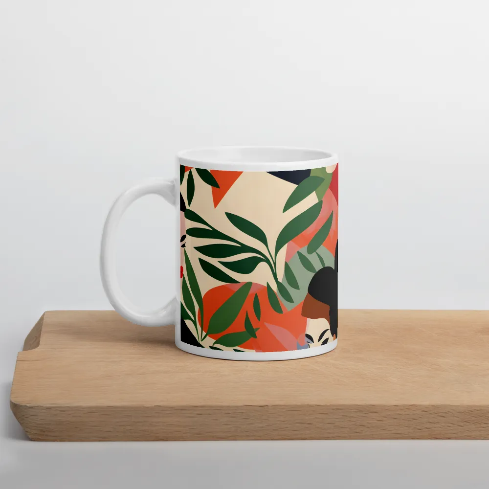 Harmony of Nature and Femininity | Mugs | Multiple Sizes & Colors