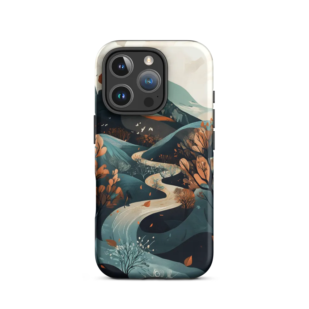 Whispers of Autumn: A Serene Journey | Phone Case |  16 Pro | Tough Case | Matte