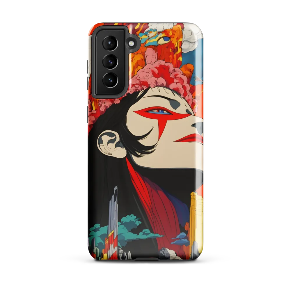 Eruption of Power | Phone Case |  S21 Plus | Tough Case | Glossy