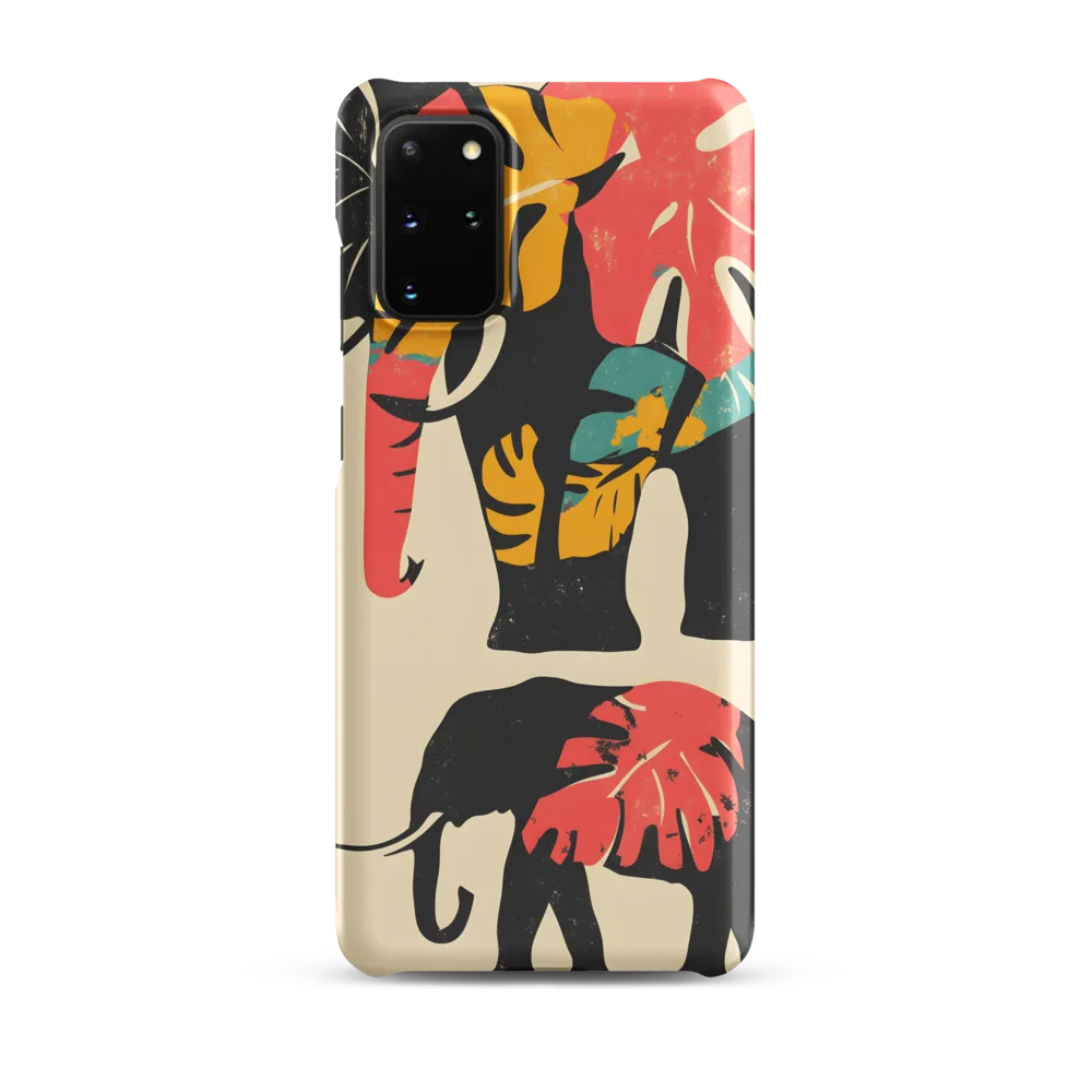 Tropical Elegance: The Elephant's Dance