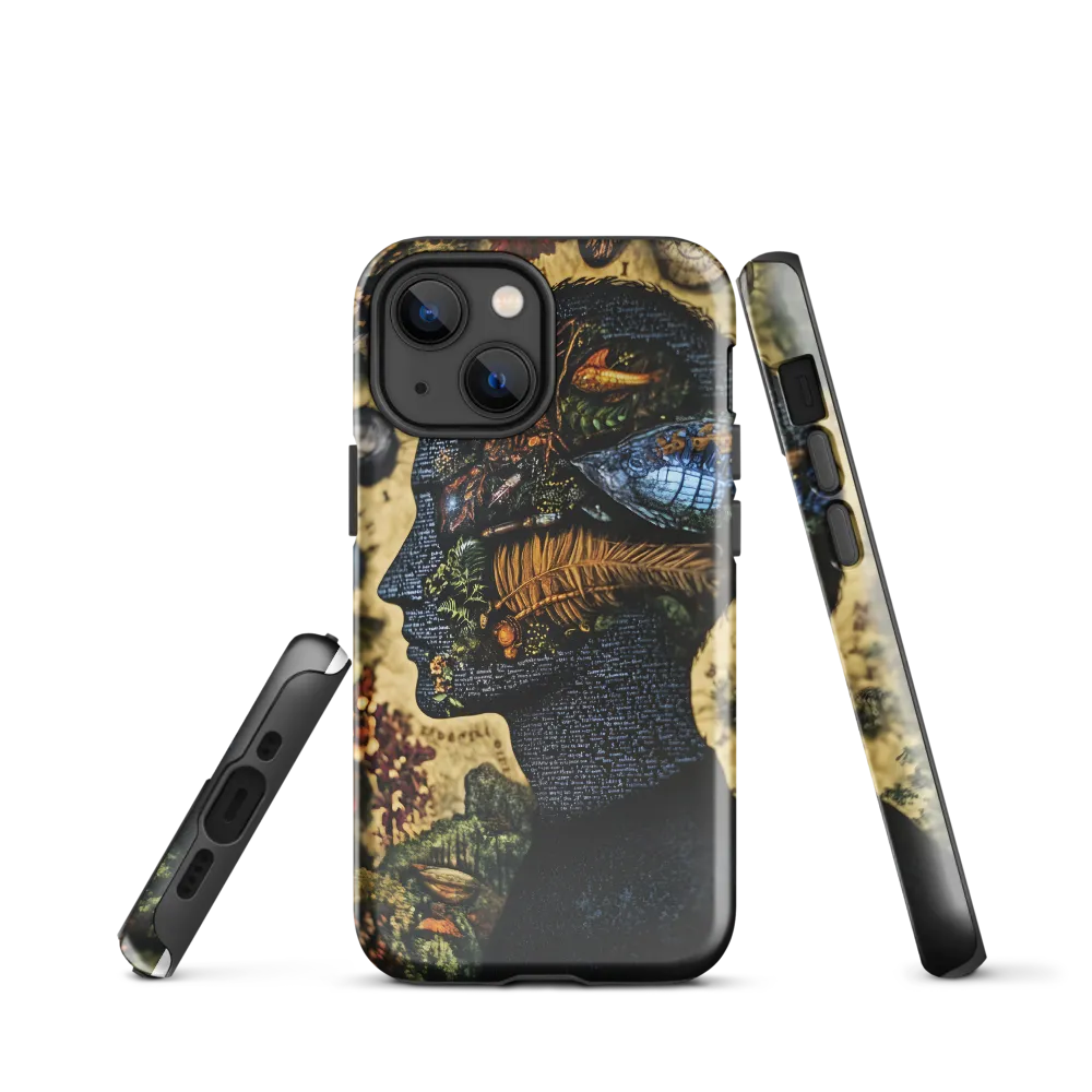 Harmony of Nature and Mind | Phone Case |  13 mini | Tough Case | Glossy