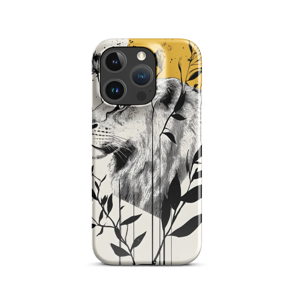 Regal Serenity: The Lion and Flora