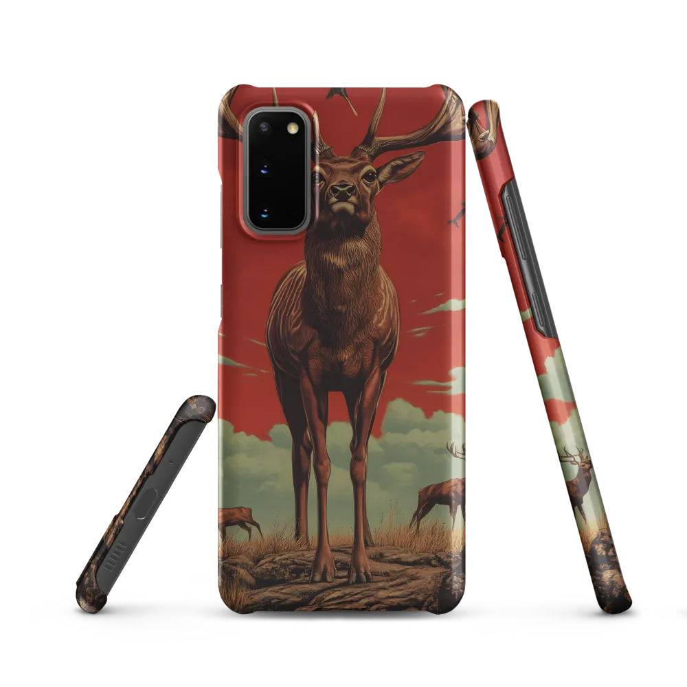 Majesty in Red: The Stalwart Stag