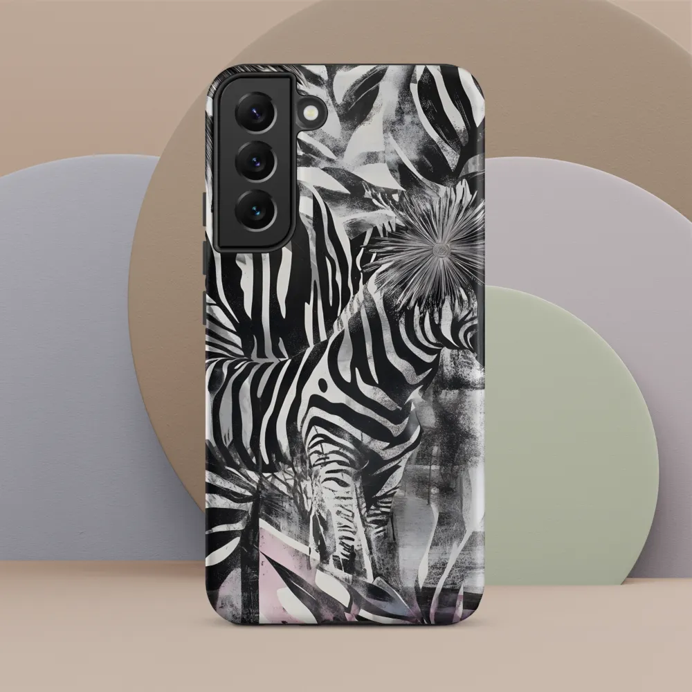 Zebra in the Jungle of Illusions | Phone Case |  S22 Plus | Tough Case | Matte