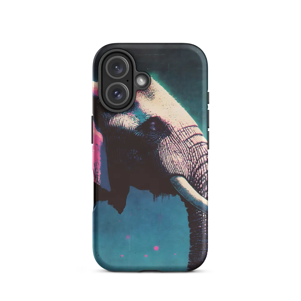 The Elephant in Neon | Phone Case