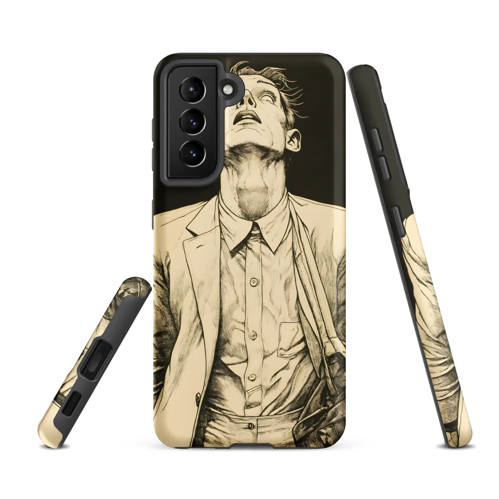 Desperate Gaze | Phone Case |  S21 FE | Tough Case | Matte