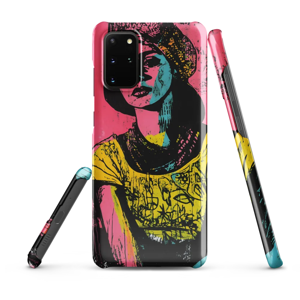 Urban Elegance: A Graffiti Portrait