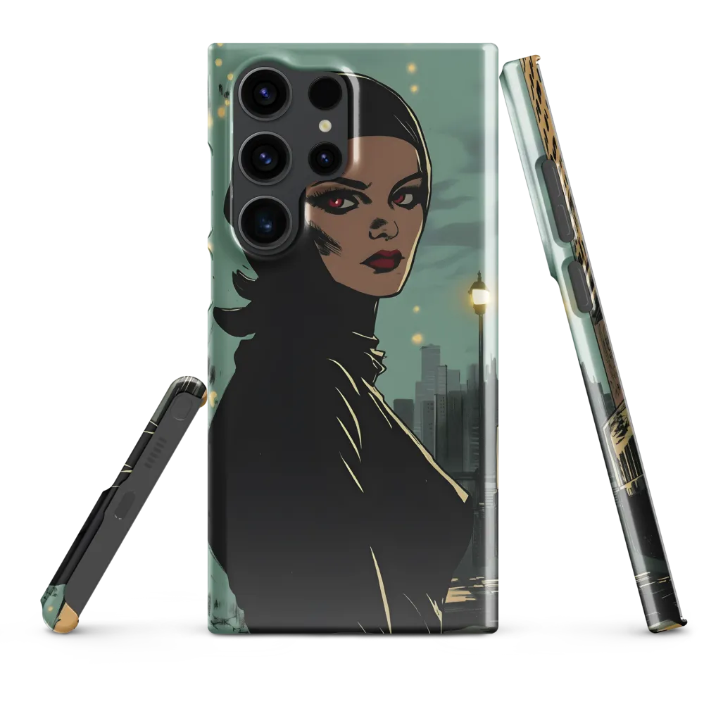 Shadows of Intrigue | Phone Case |  S23 Ultra | Snap Case | Glossy