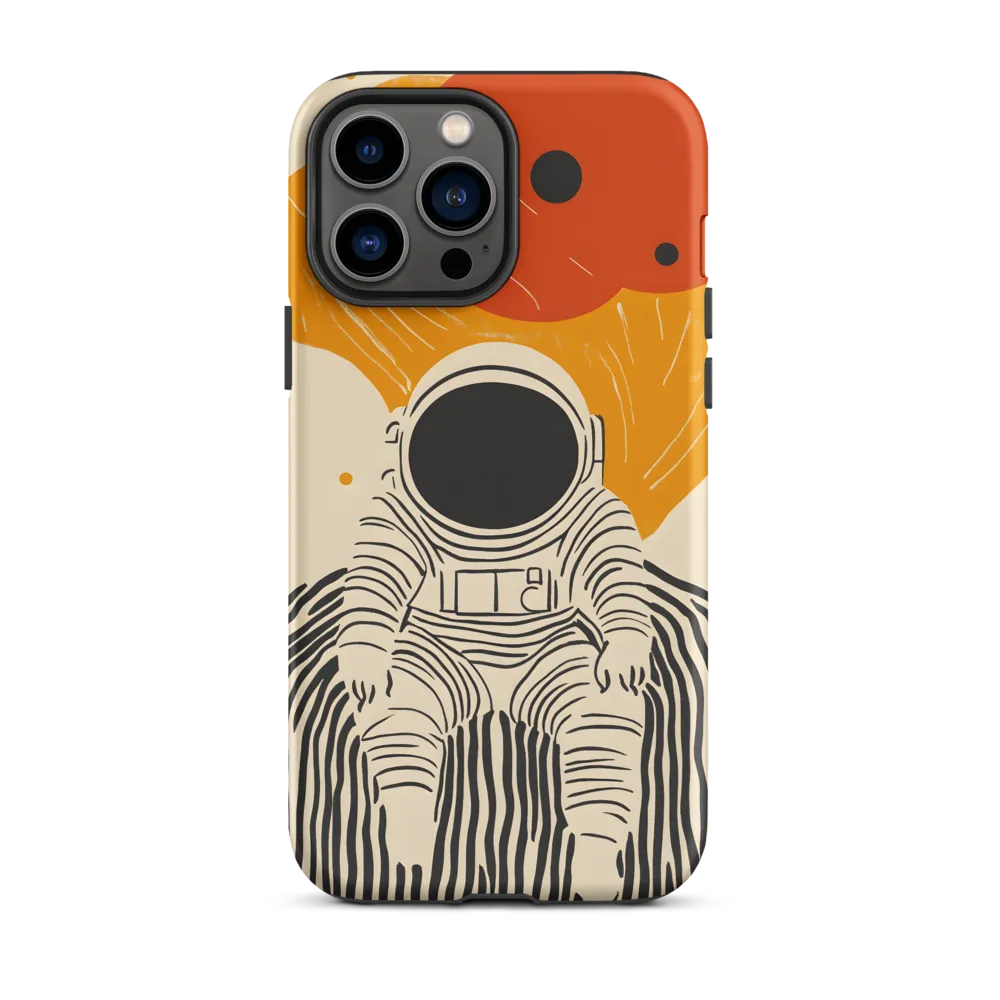 Astronaut in Cosmic Thoughts | Phone Case |  13 Pro Max | Tough Case | Matte