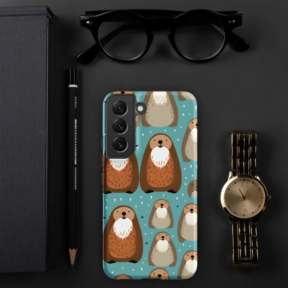 Whimsical Otter Pattern