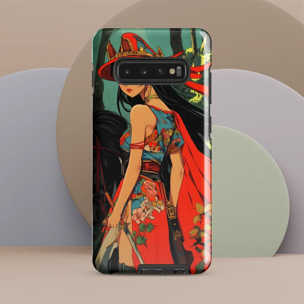 The Warrior's Resolve | Phone Case |  S10 Plus | Tough Case | Glossy