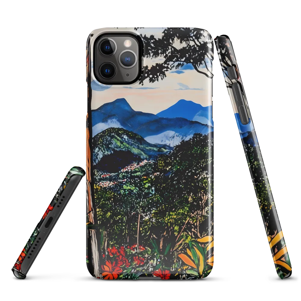 Nature's Vibrant Embrace | Phone Case |  11 Pro Max | Snap Case | Glossy