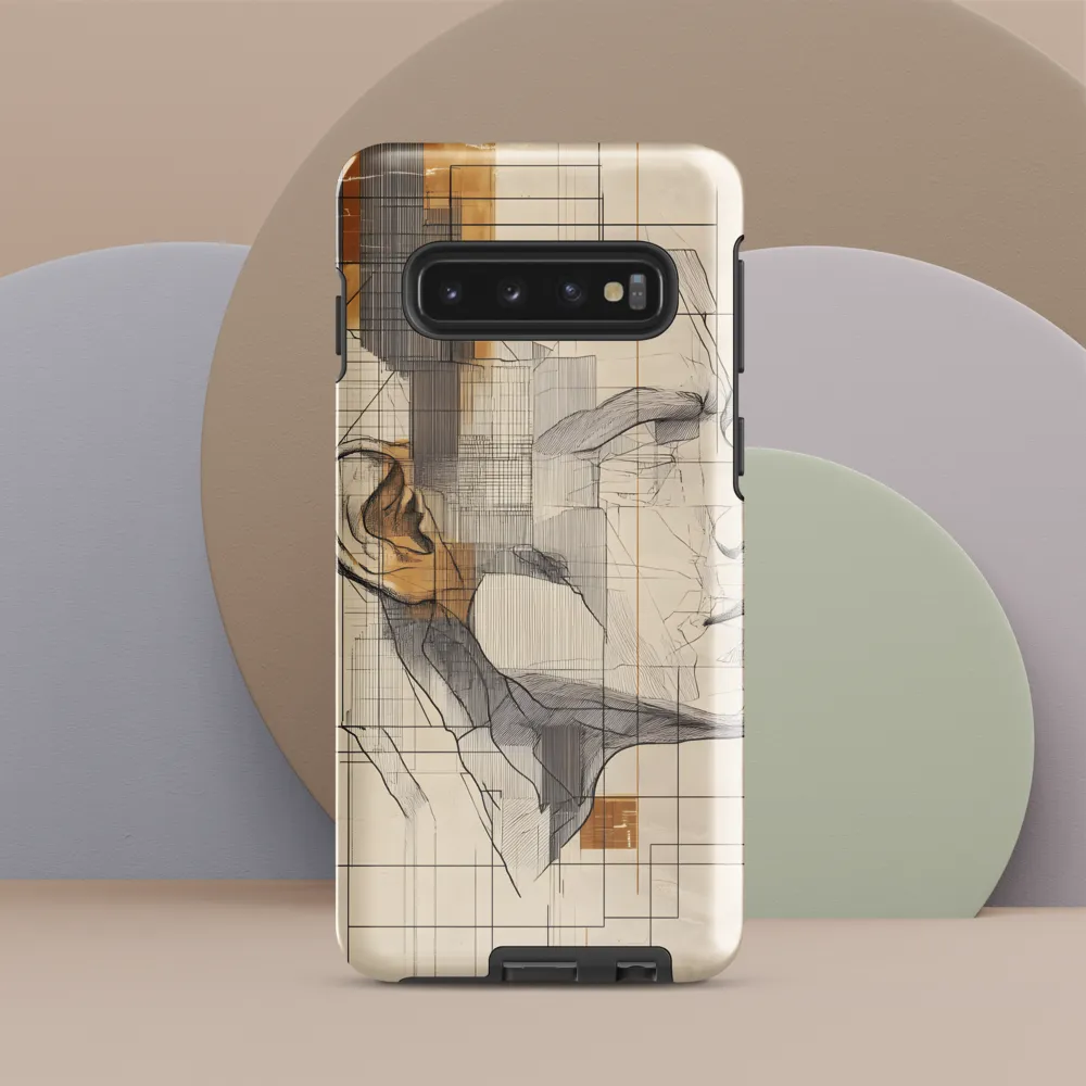 Geometric Reverie | Phone Case |  S10 | Tough Case | Glossy