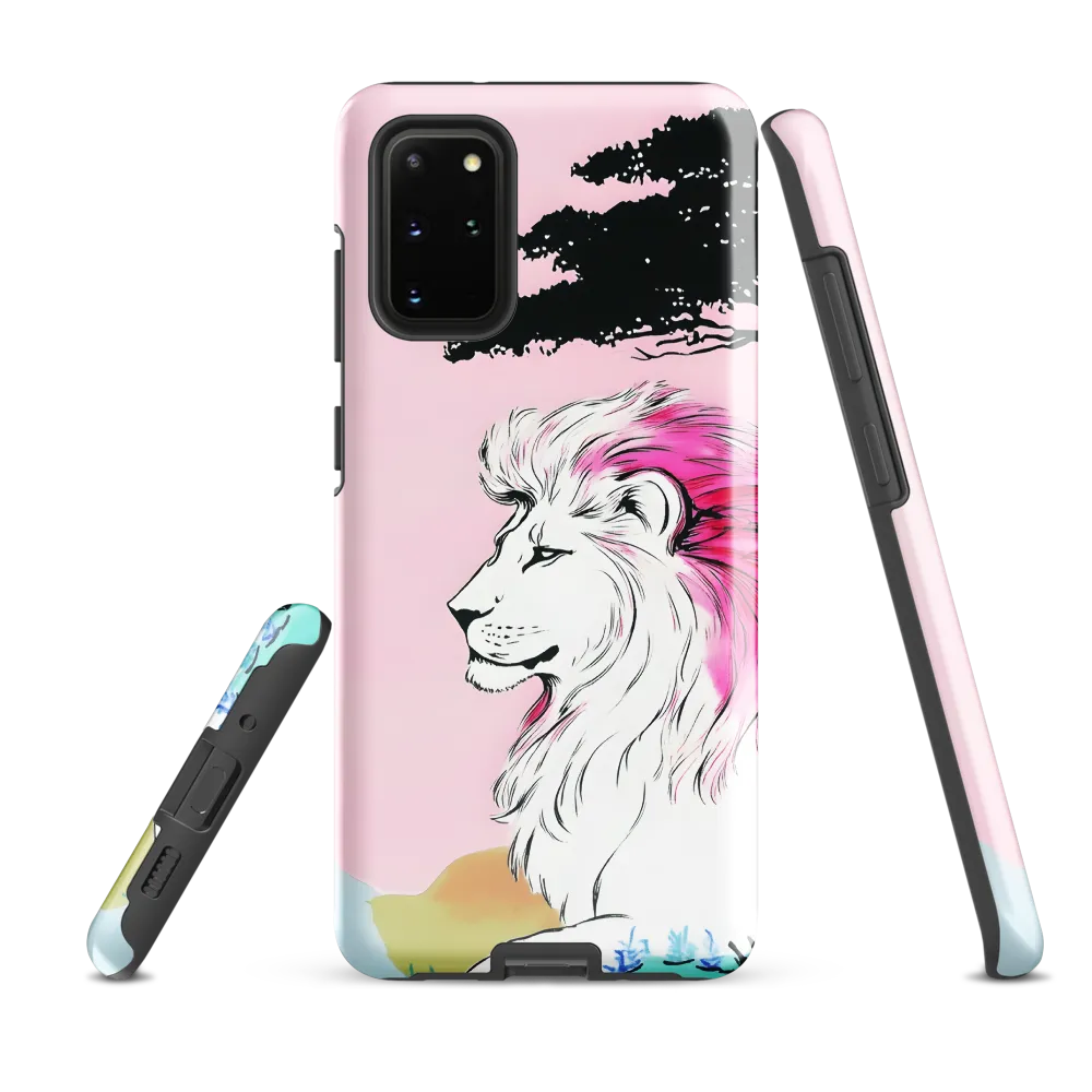 Serene Majesty: A Lion's Profile