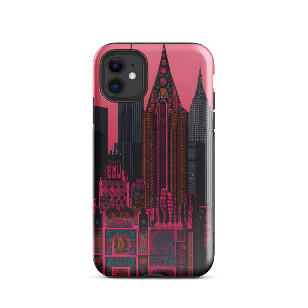 Urban Vibrance: A Digital Exploration of Skyscrapers