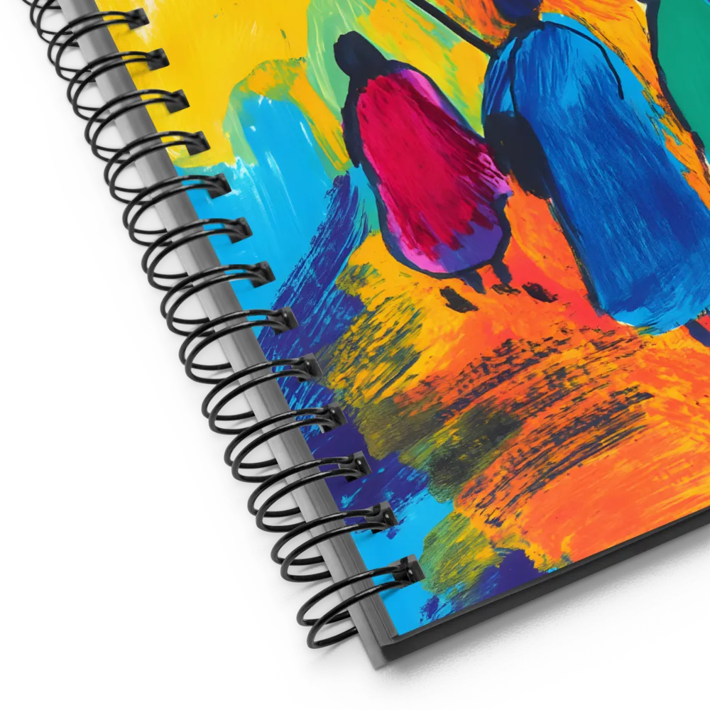 Journey Through Color | Spiral Notebook