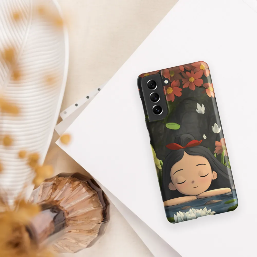 Tranquility by the Waterside | Phone Case |  S21 | Snap Case | Matte