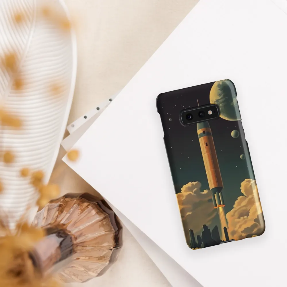 Journey Through the Cosmic Frontier | Phone Case |  S10e | Snap Case | Matte