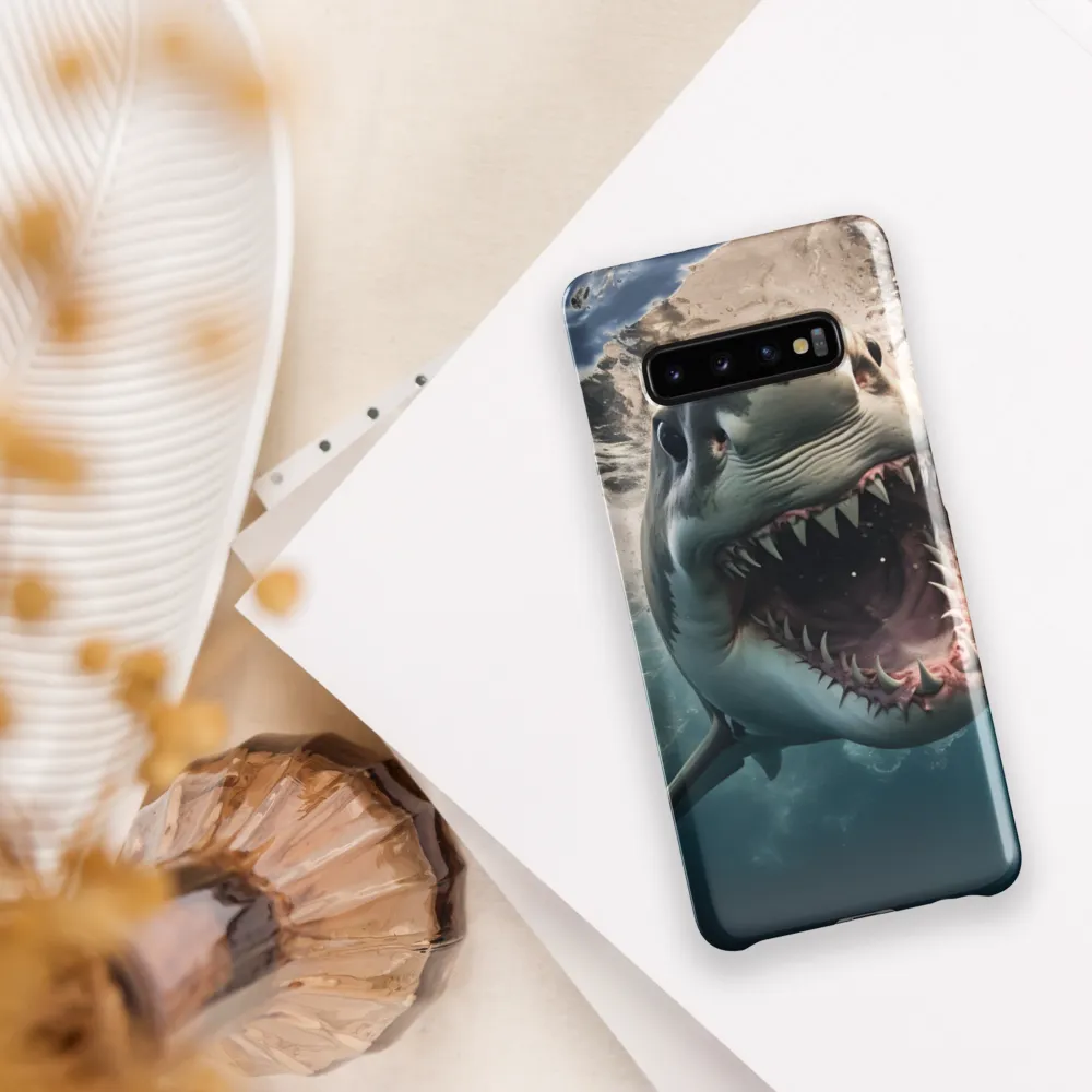 Fierce Majesty of the Ocean | Phone Case |  S10 Plus | Snap Case | Glossy