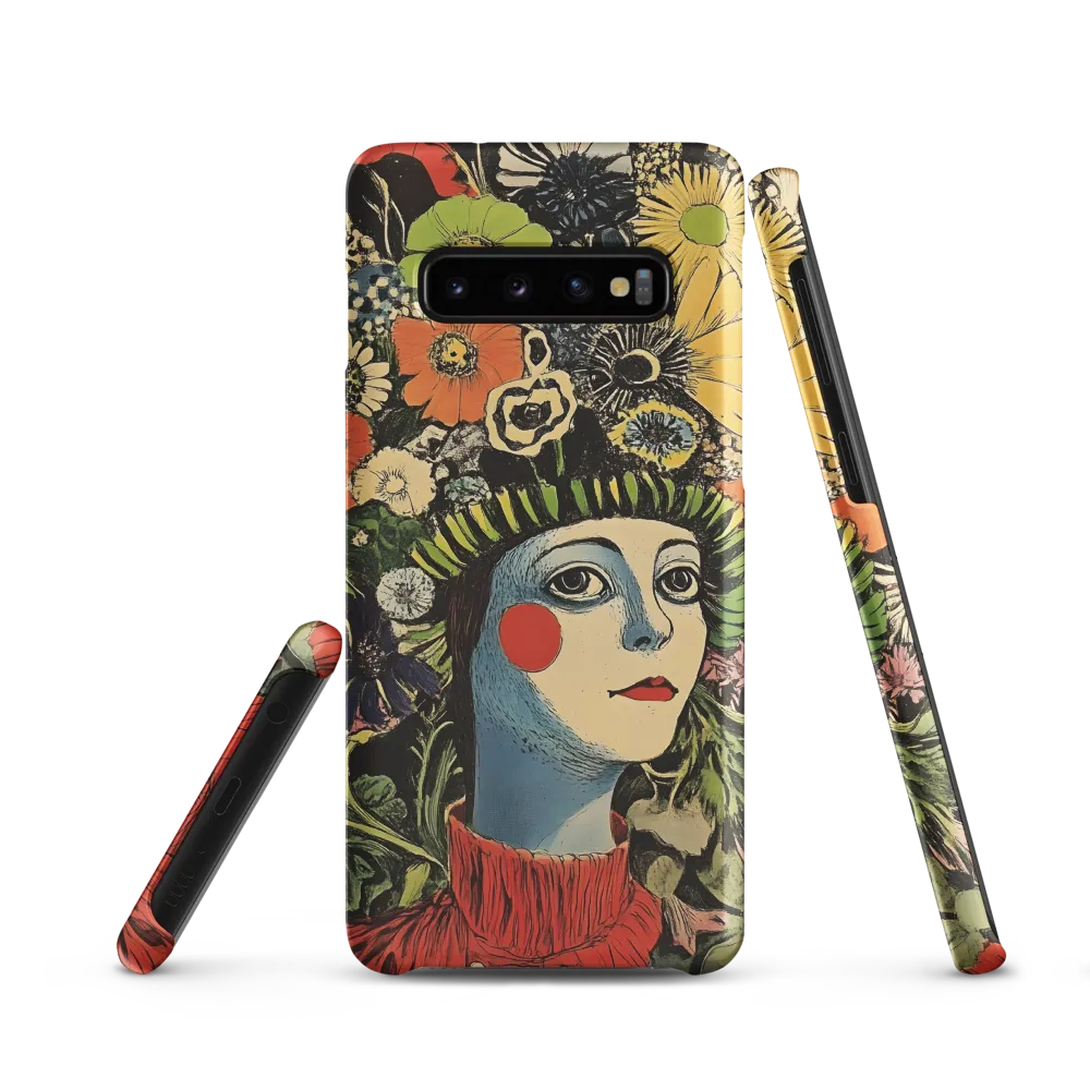 Floral Whimsy: A Portrait of Nature's Embrace