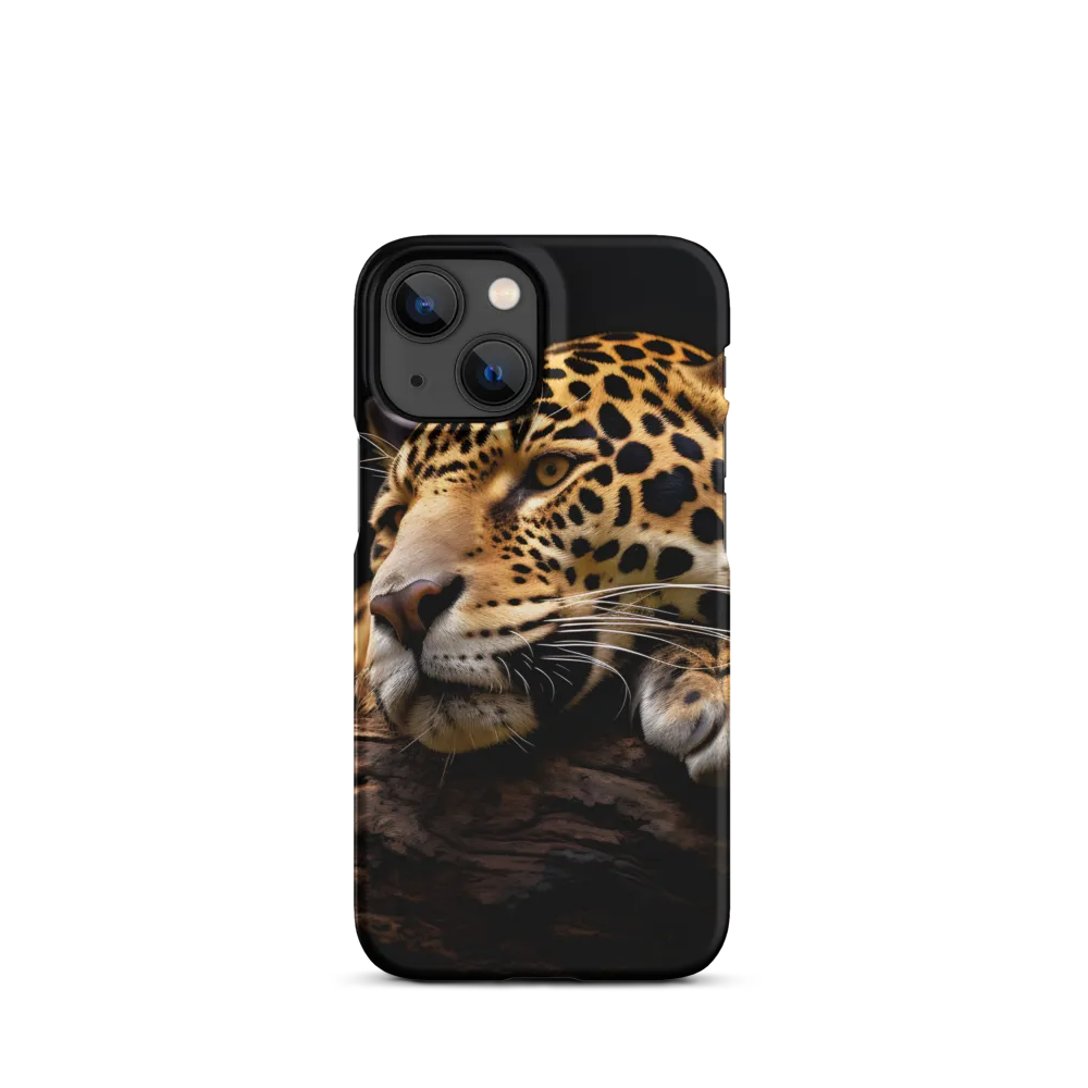 Tranquil Majesty: The Resting Leopard