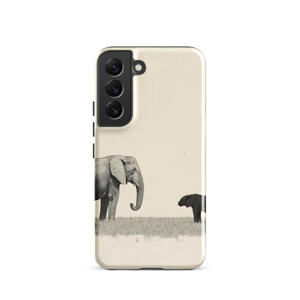 Contrasting Companions | Phone Case |  S22 | Tough Case | Glossy