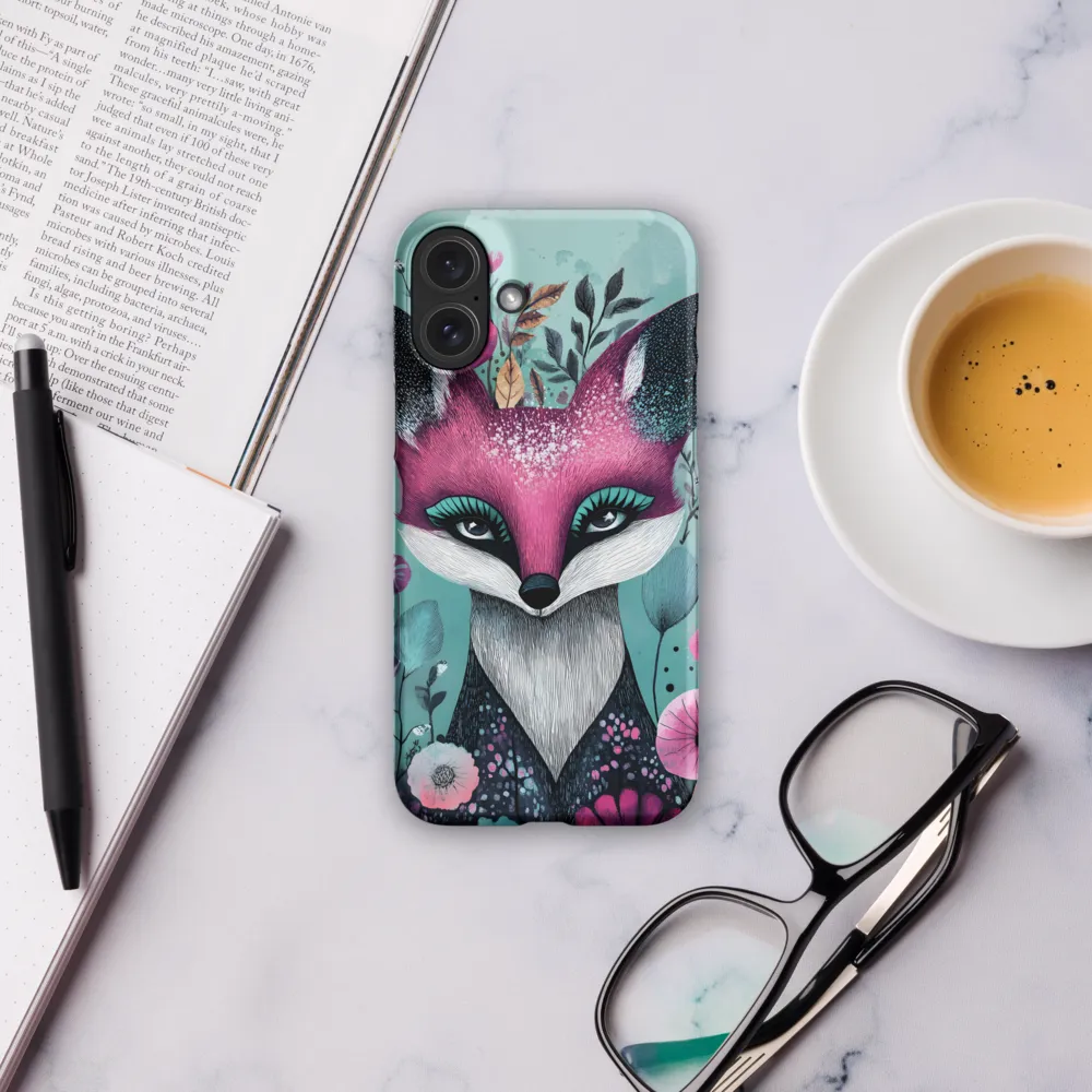 Whimsical Fox Among Blossoms