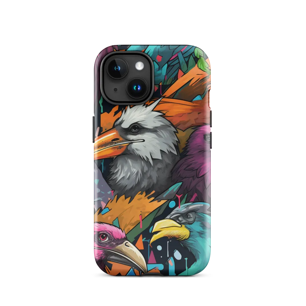 Avian Vortex: A Celebration of Color and Form