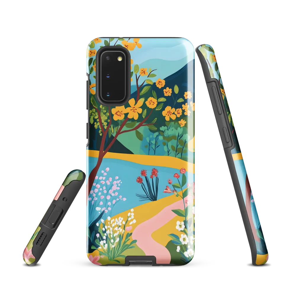 Blossoms by the Tranquil Waters