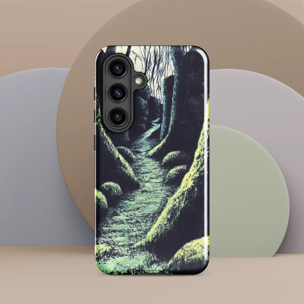 Whispers of the Tranquil Pathway | Phone Case |  S24 | Tough Case | Glossy