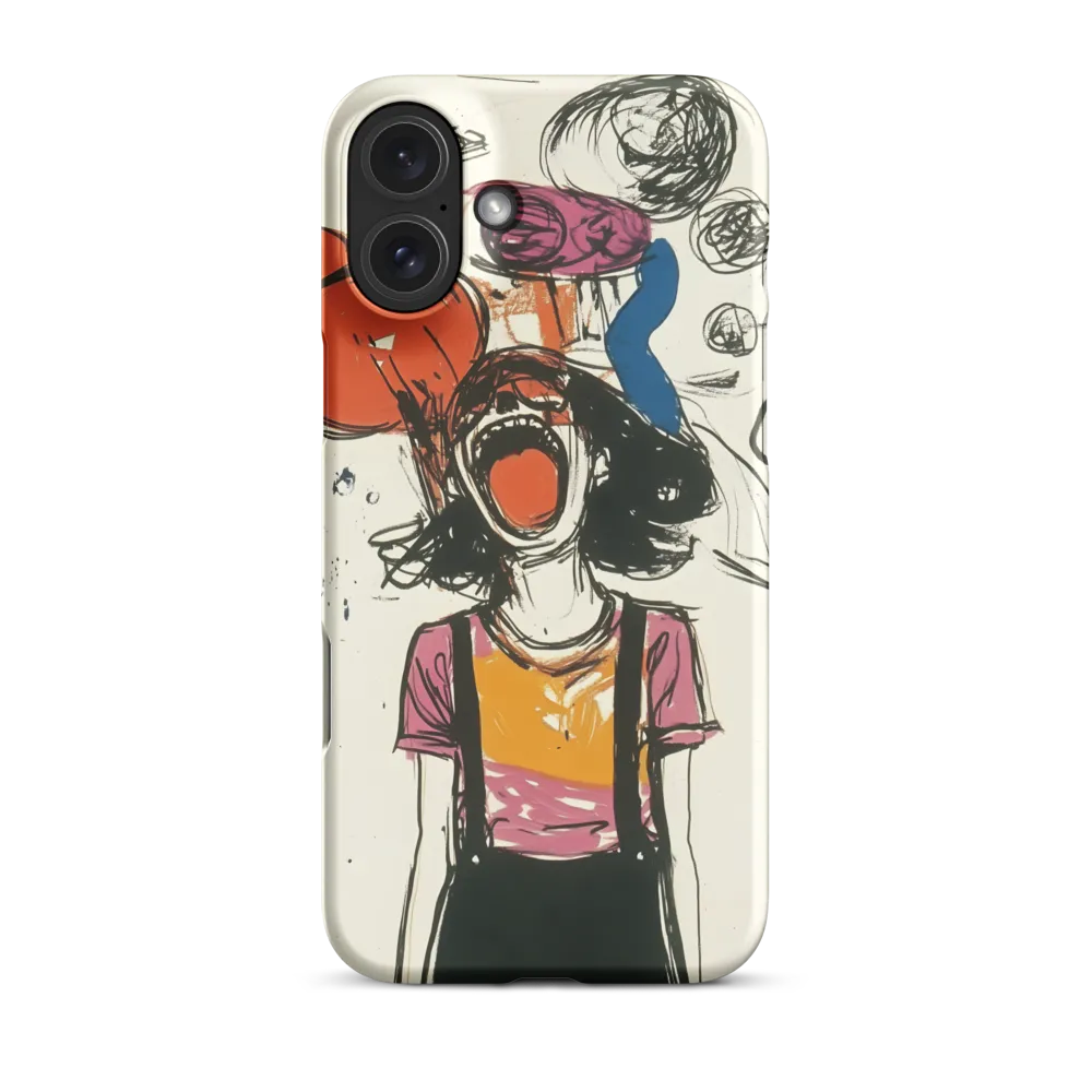 Echoes of Anguish | Phone Case |  16 Plus | Snap Case | Matte