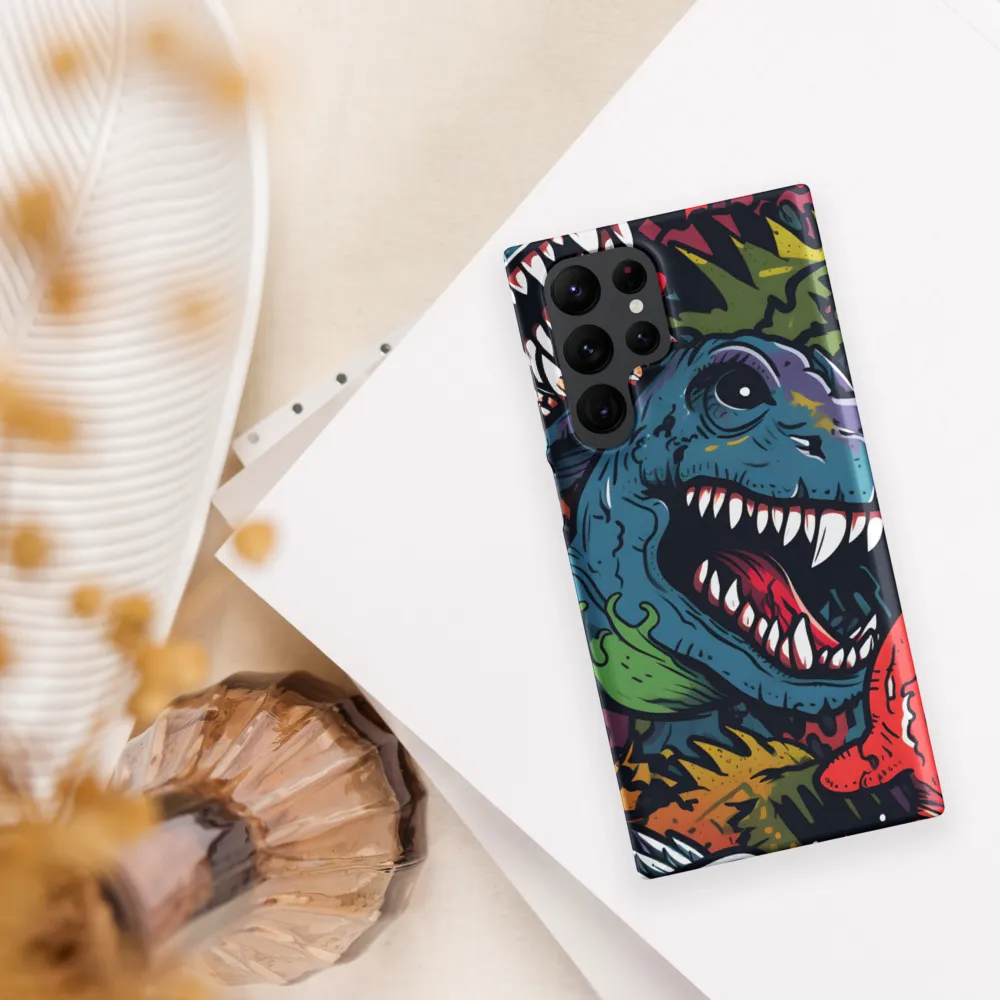 Dino Mania: A Colorful Frenzy
