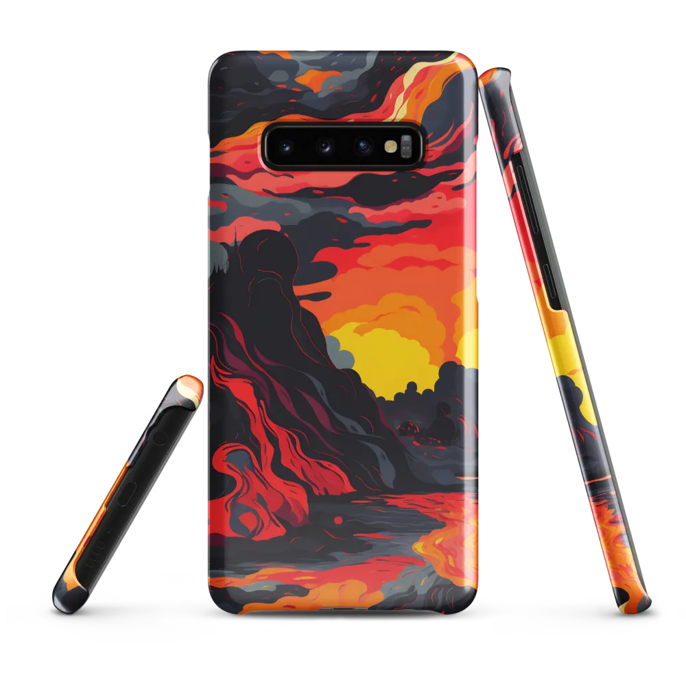 Eruption of Colors | Phone Case |  S10 Plus | Snap Case | Glossy