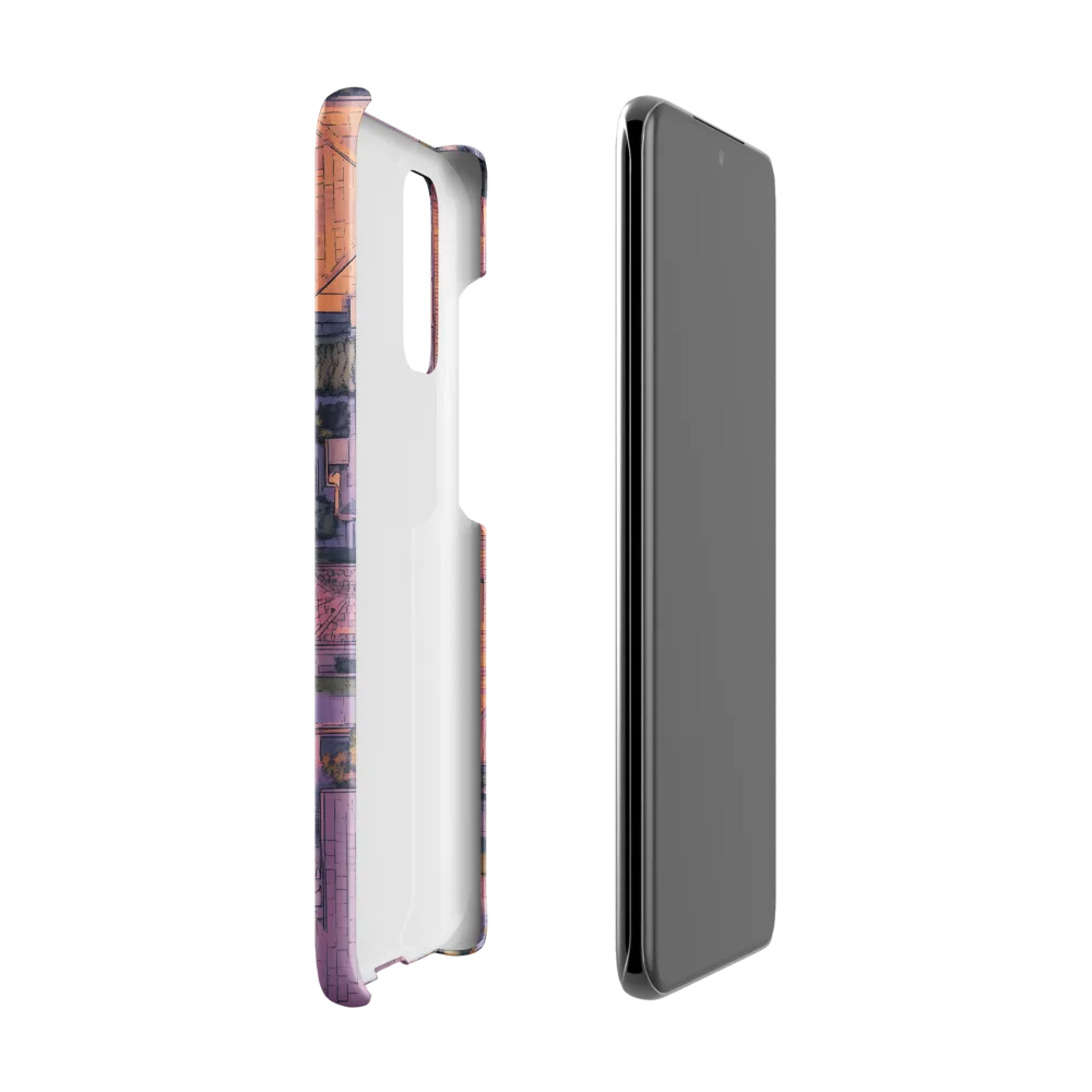 Aerial Serenity: Suburban Oasis | Phone Case |  S20 | Snap Case | Matte