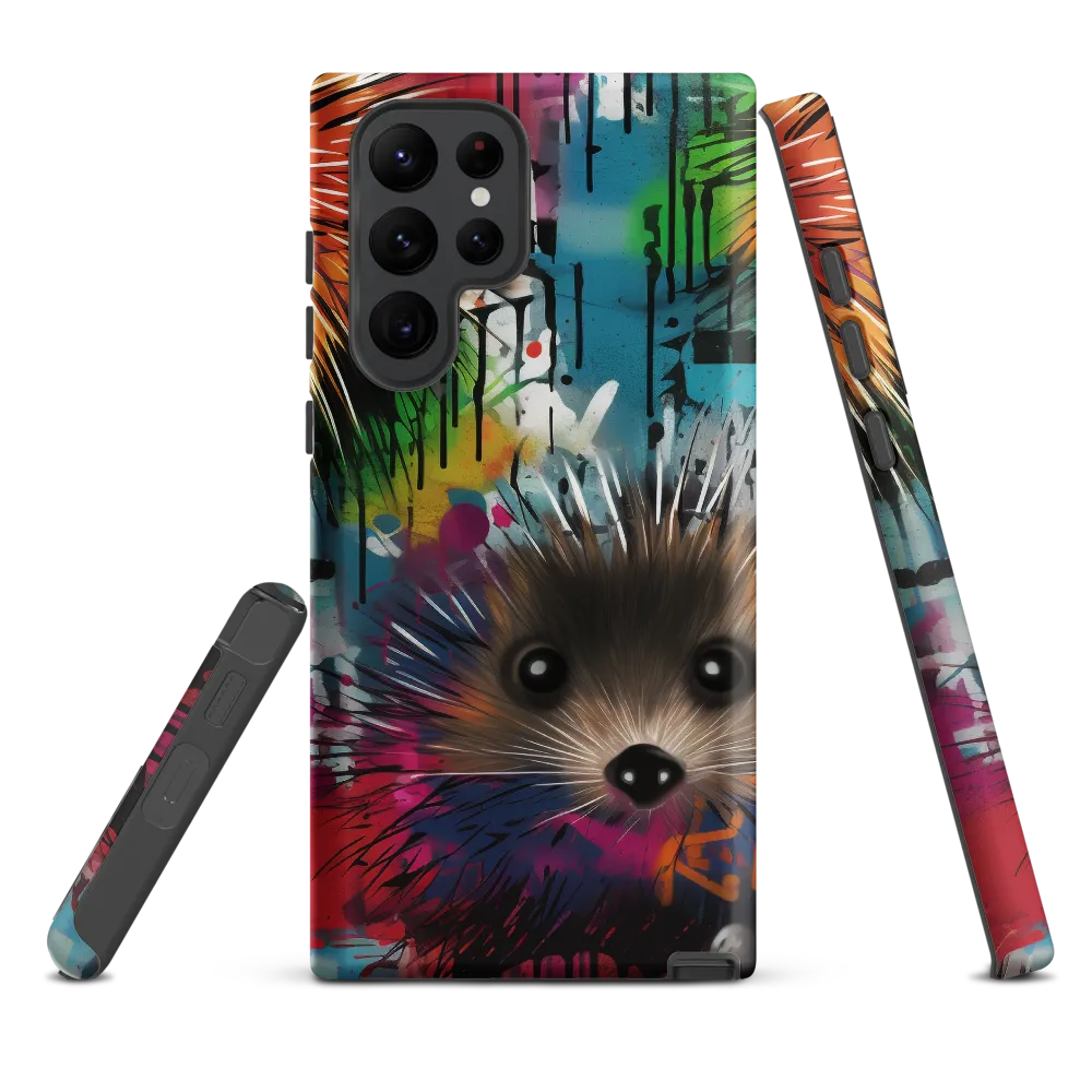 Whimsical Hedgehogs in a Kaleidoscopic Wonderland