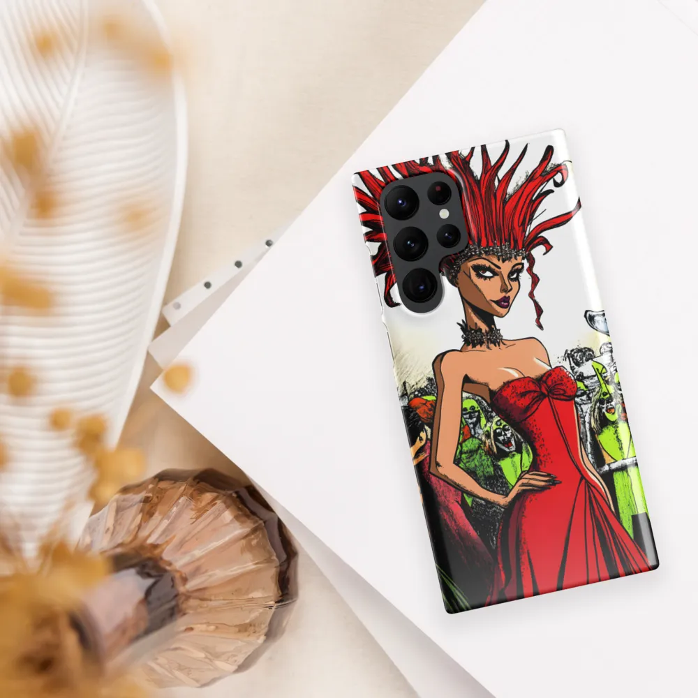 Fiery Elegance: A Fashion Statement