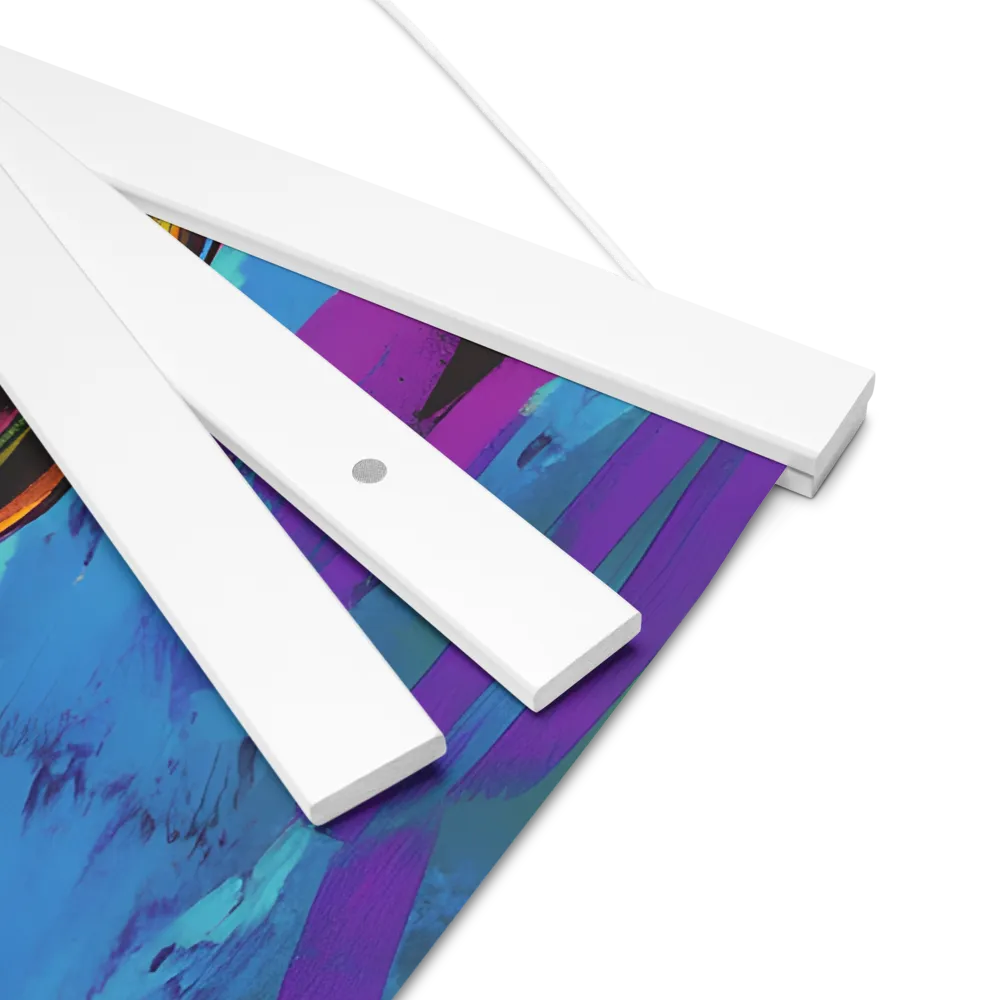 Guardian of Colors | Poster With White Wood Hanger | 16″×16″