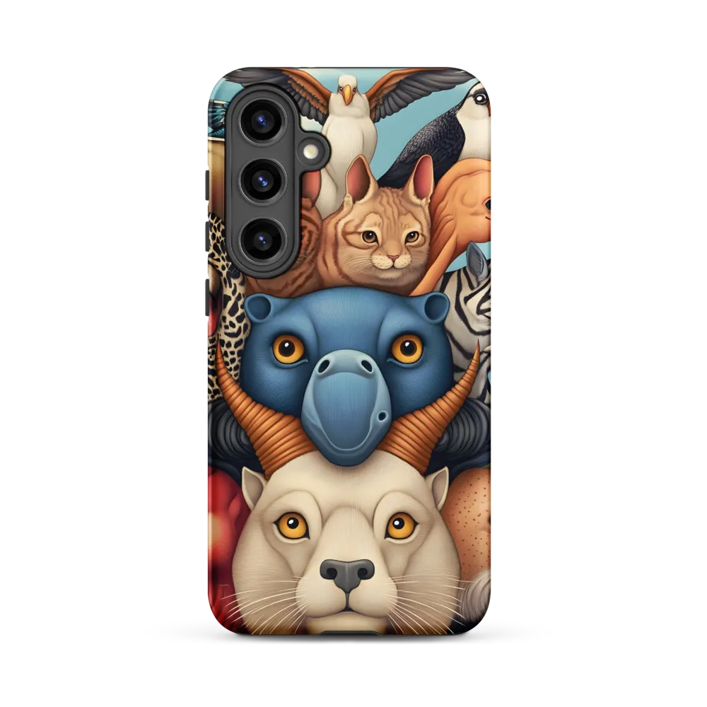 Harmonious Echoes of Wildlife | Phone Case |  S24 Plus | Tough Case | Matte