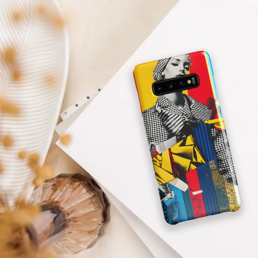 Vibrant Echoes of Fashion | Phone Case |  S10 Plus | Snap Case | Glossy