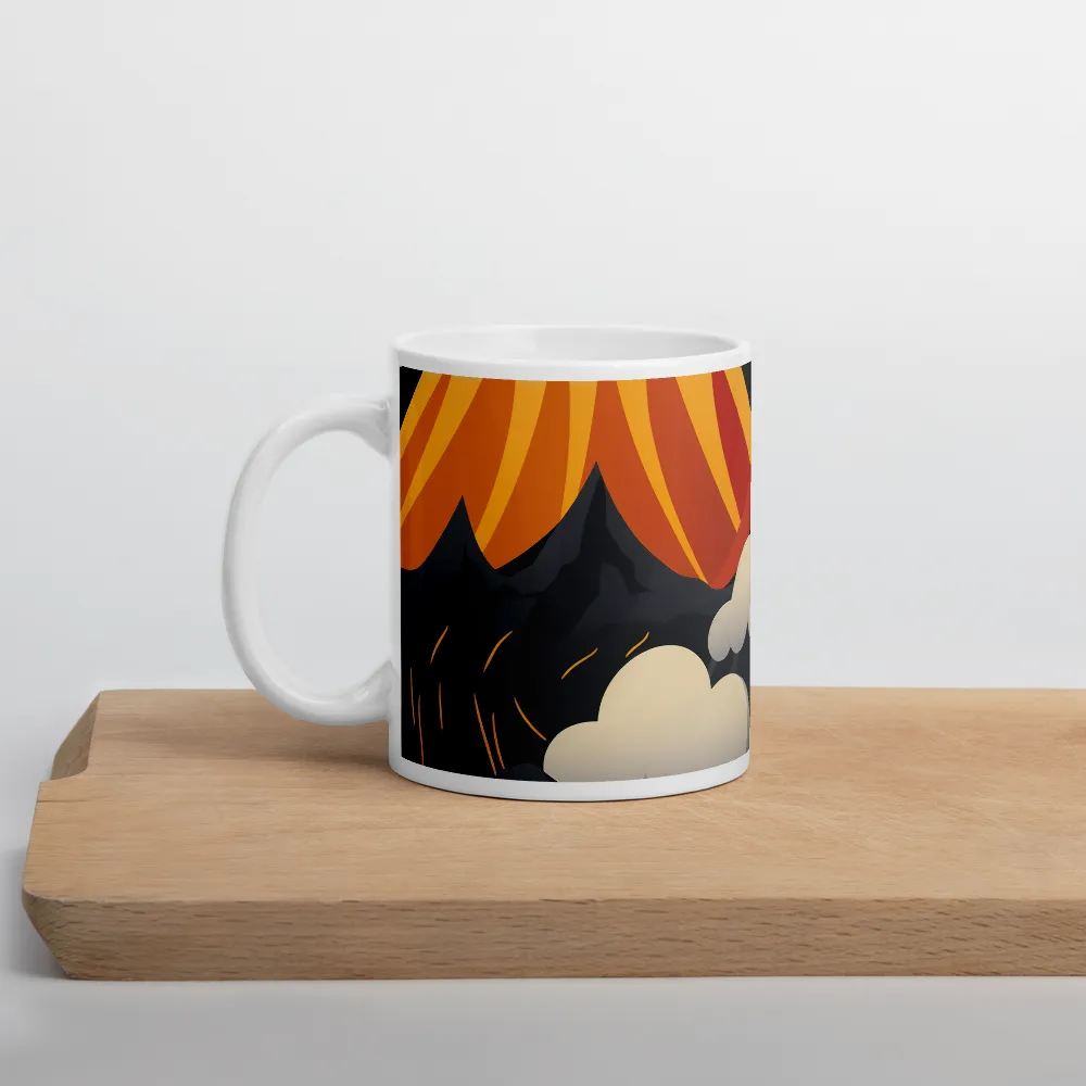 Eruption of Colors | Mug with White inside | 11 oz