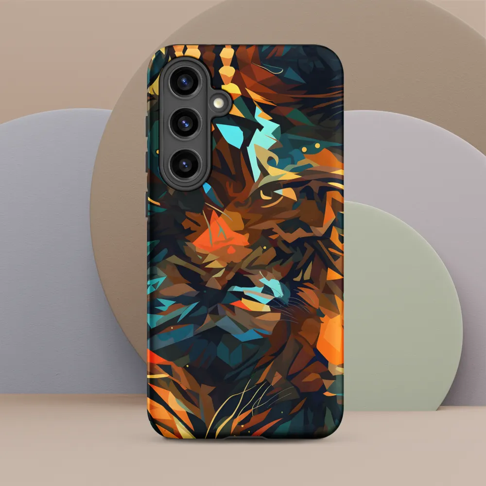 Wild Symphony: Abstract Tigers