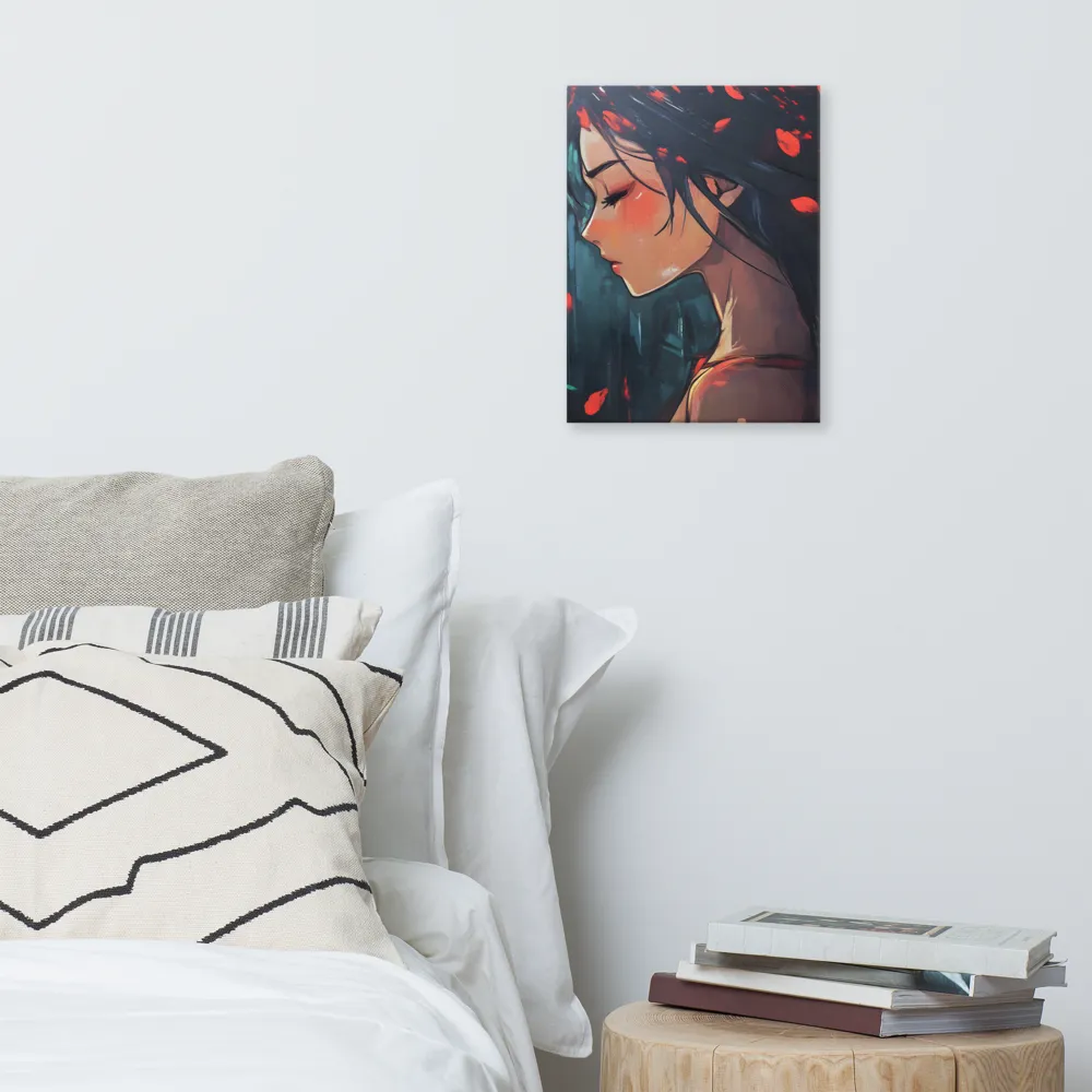 Whispers of Melancholy | Canvas | 12″×16″