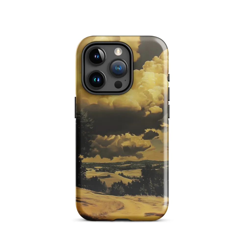Golden Serenity in the Landscape