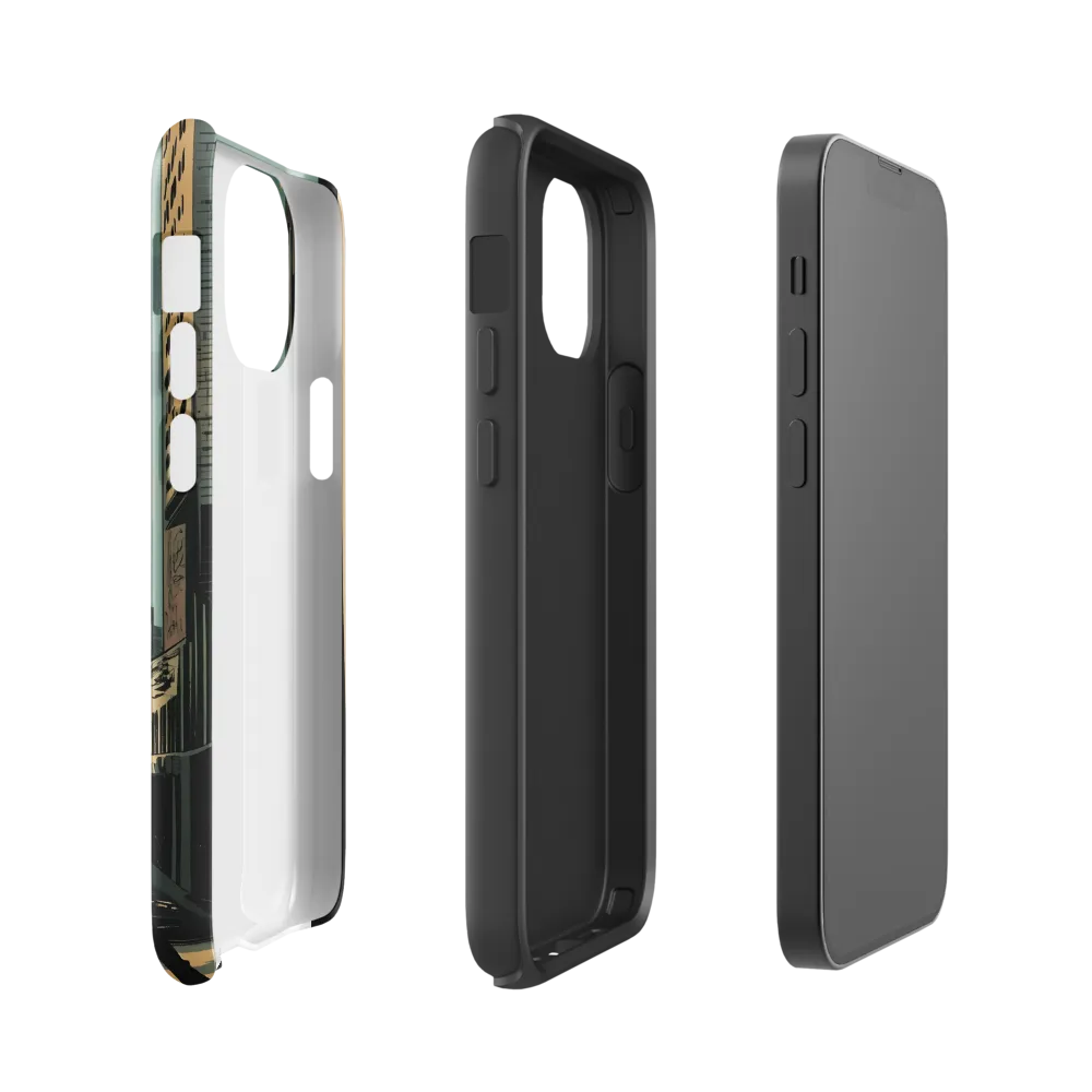 Shadows of Intrigue | Phone Case |  13 mini | Tough Case | Glossy