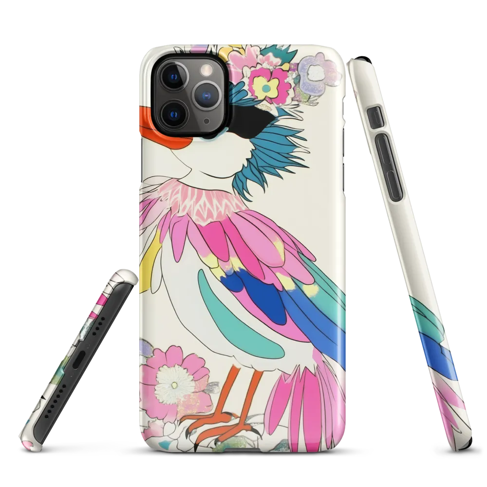 Whimsical Feathers | Phone Case |  11 Pro Max | Snap Case | Glossy