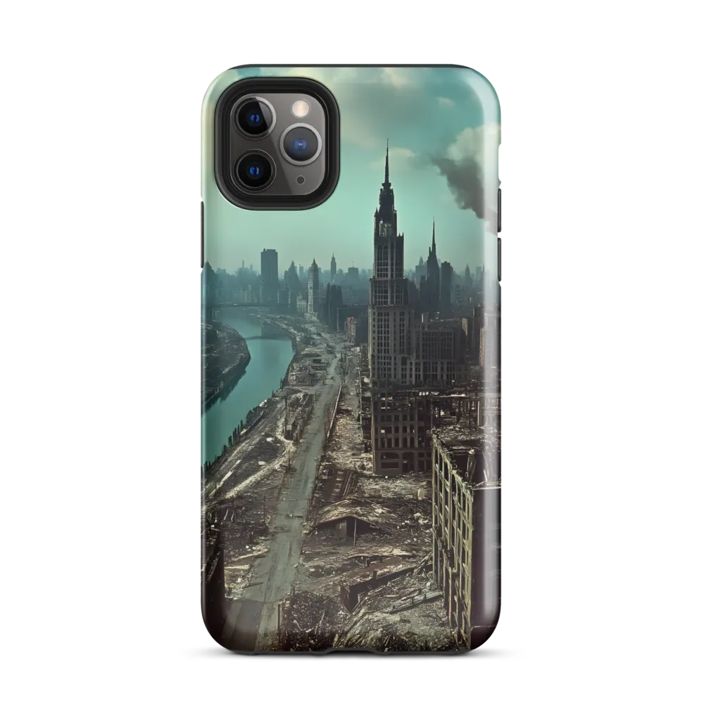 Urban Ruins: A Futuristic Reflection | Phone Case |  11 Pro Max | Tough Case | Glossy